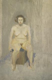 Michael Andrews - Seated Nude