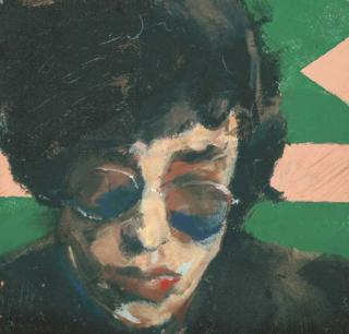 Michael Andrews - Study of a Head for \'Lights\'