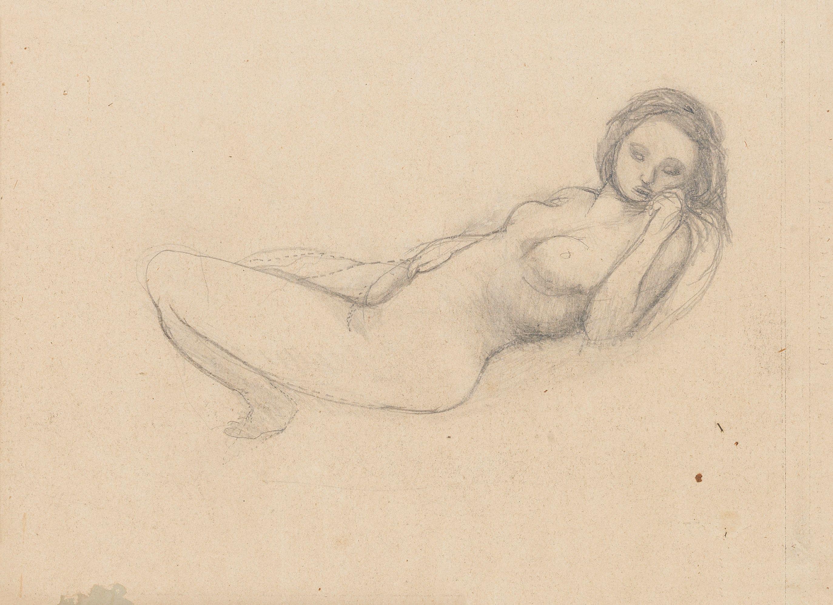 Michael Andrews - Study of a Nude