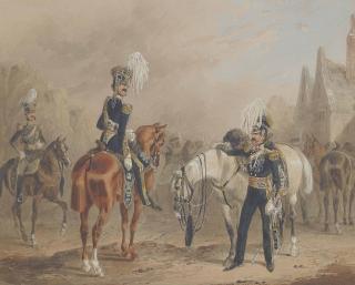 Michael Angelo Hayes, R.H.A., A.N.W.S. - The 13th Light Dragoons: Review order