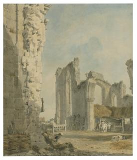Michael \'Angelo\' Rooker, A.R.A. - The ruins of Leiston Abbey, Suffolk