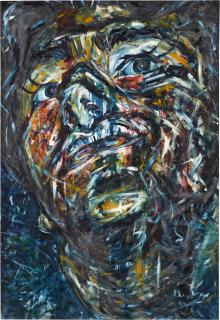 Michael Armitage - Early Portrait (Friend From Bryanston)