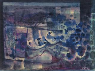 Michael Ayrton, R.A. - Blue dispersing