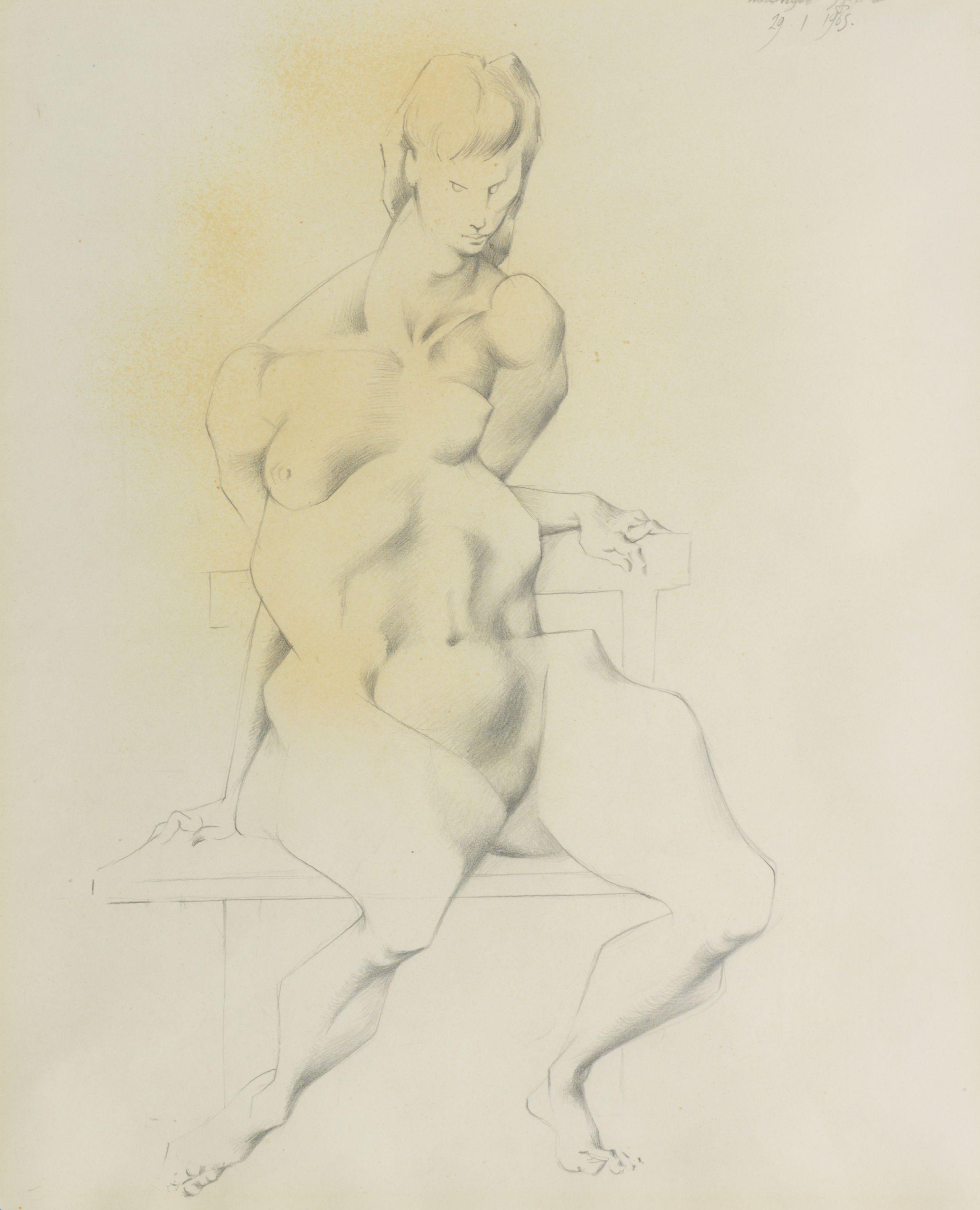 Michael Ayrton - Apprehensive figure