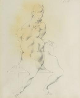 Michael Ayrton - Apprehensive figure