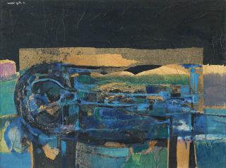 Michael Ayrton - Blue Vine Landscape