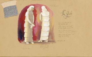 Michael Ayrton - Costume Design For A Grub