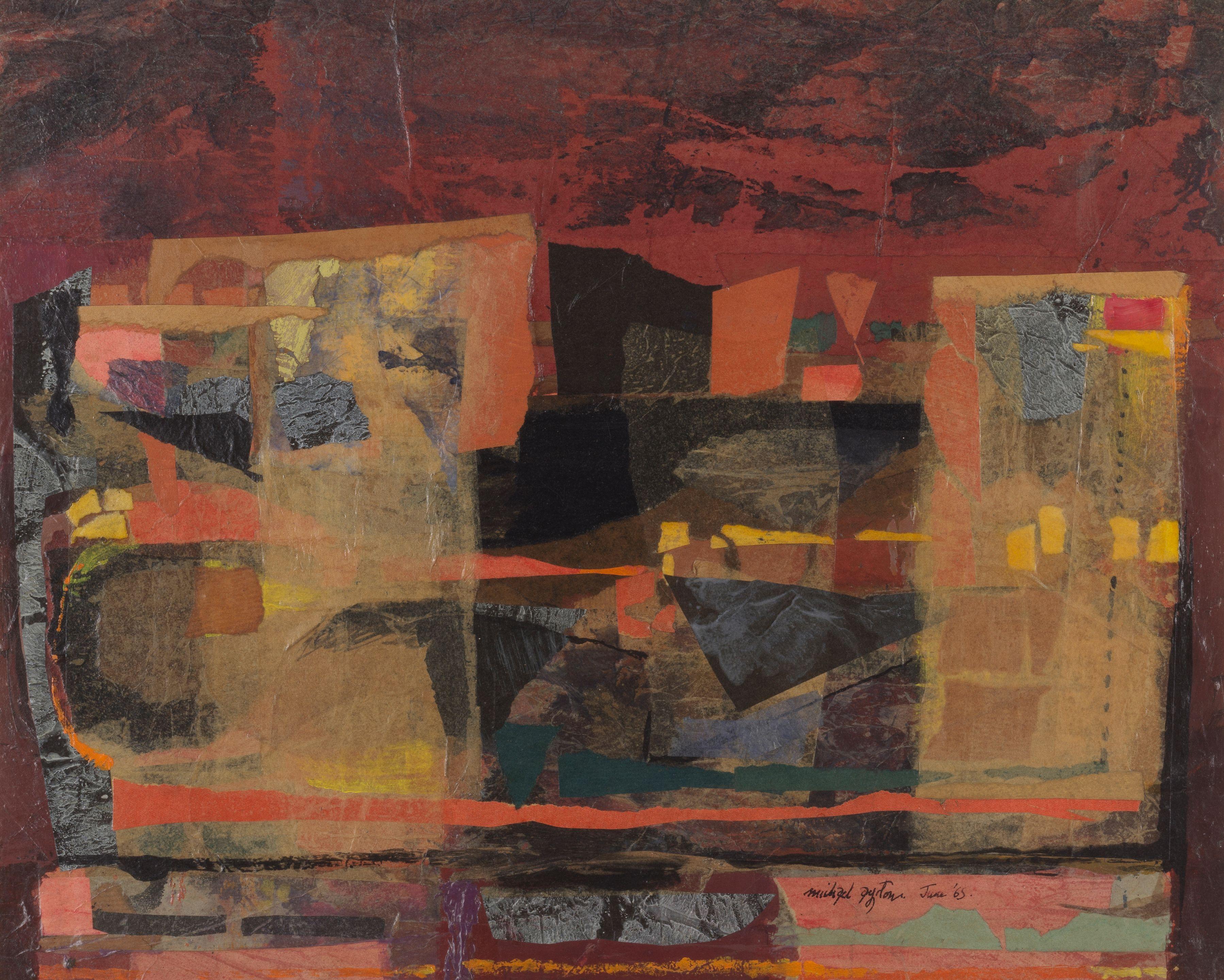 Michael Ayrton - Cretan Red Landscape