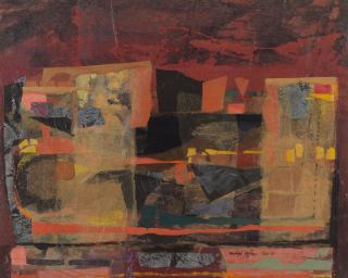 Michael Ayrton - Cretan Red Landscape