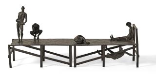 Michael Ayrton - Figures On A Jetty