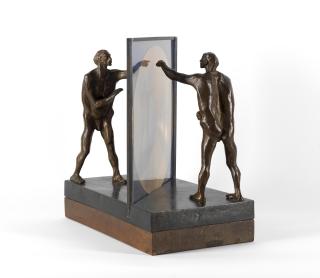 Michael Ayrton - Lens 35Cm (13 3/4In) High Including Base; 31Cm (12 3/16In) High Excluding Base