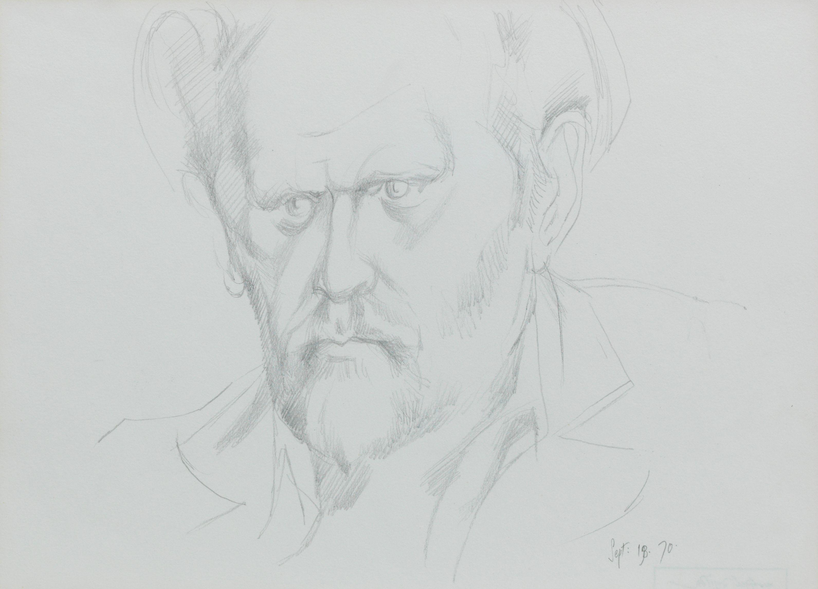 Michael Ayrton - Self portrait