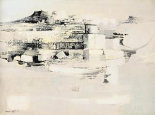 Michael Ayrton - White Rocky Landscape