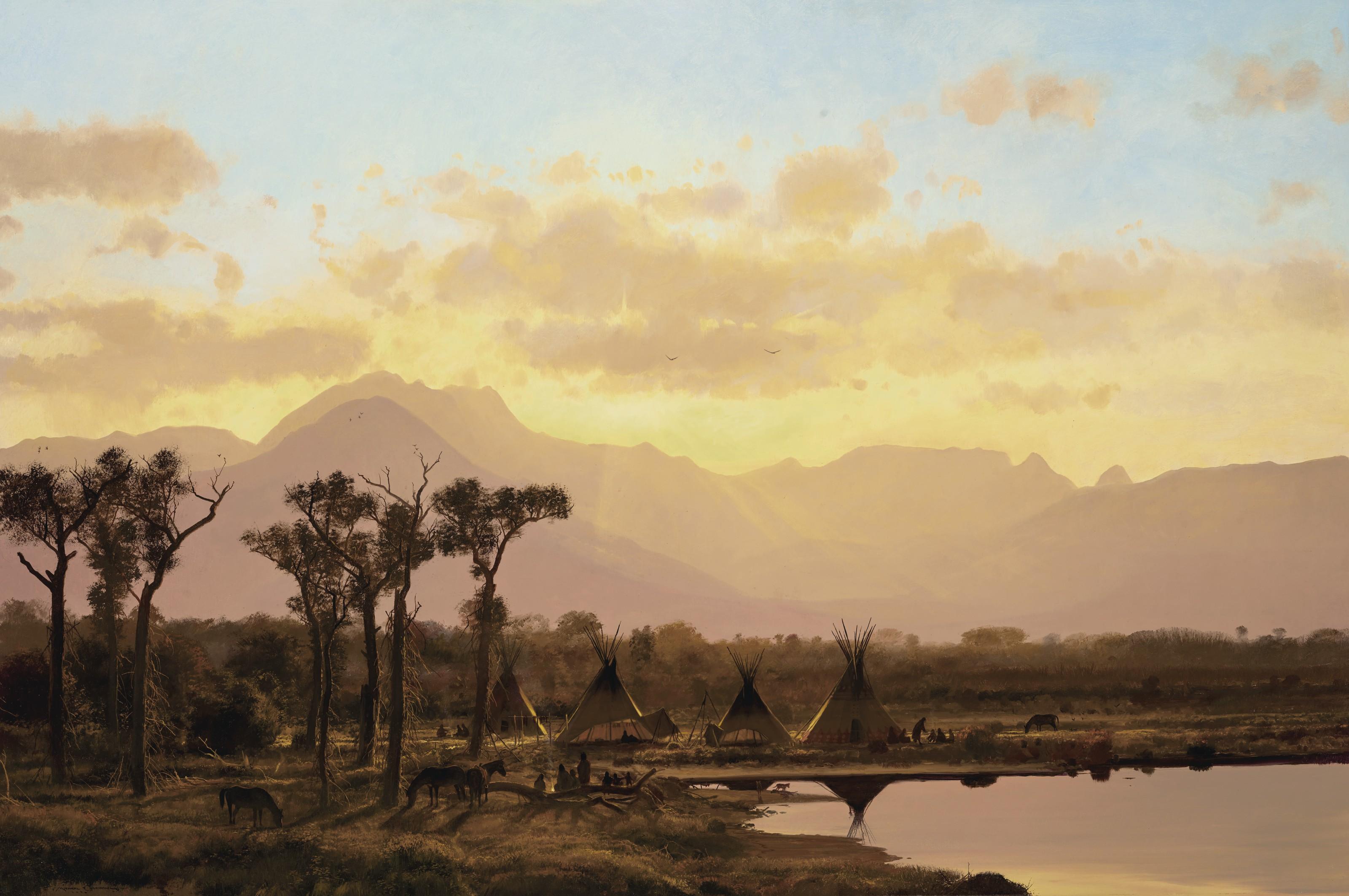 Michael B. Coleman - In the Rockies—Blackfeet