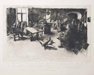 Michaël Borremans - De Mystieke Congregatie der Edelmoedigen (The Mystique Congregation of the Noblemen)