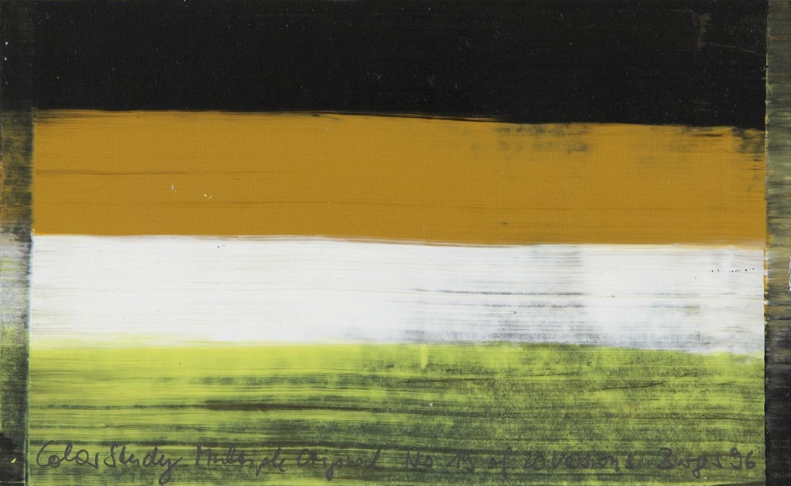 Michael Burges - »Color Study«, No. 19