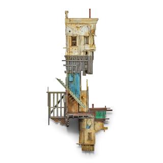 Michael C. McMillen - Sartre Transfixed by Two Dancing Pencils, 1990