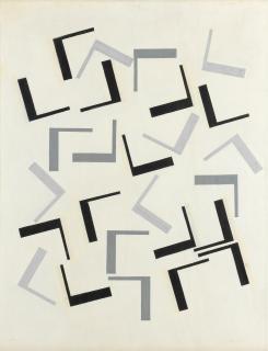Michael Canney - Untitled (Composition in Grey and Black)