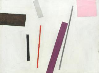 Michael Canney - Untitled (Composition With Pink Square)
