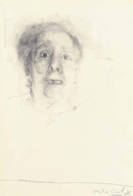 Michael Clark - Head of Muriel Belcher ill in Bed