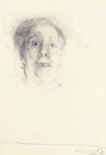 Michael Clark - Head of Muriel Belcher ill in Bed