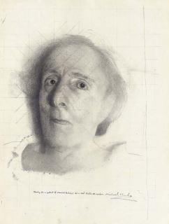 Michael Clark - Study for a Portrait of Muriel Belcher ill in bed