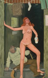 Michael Cline - Woman in Doorway, O.K.