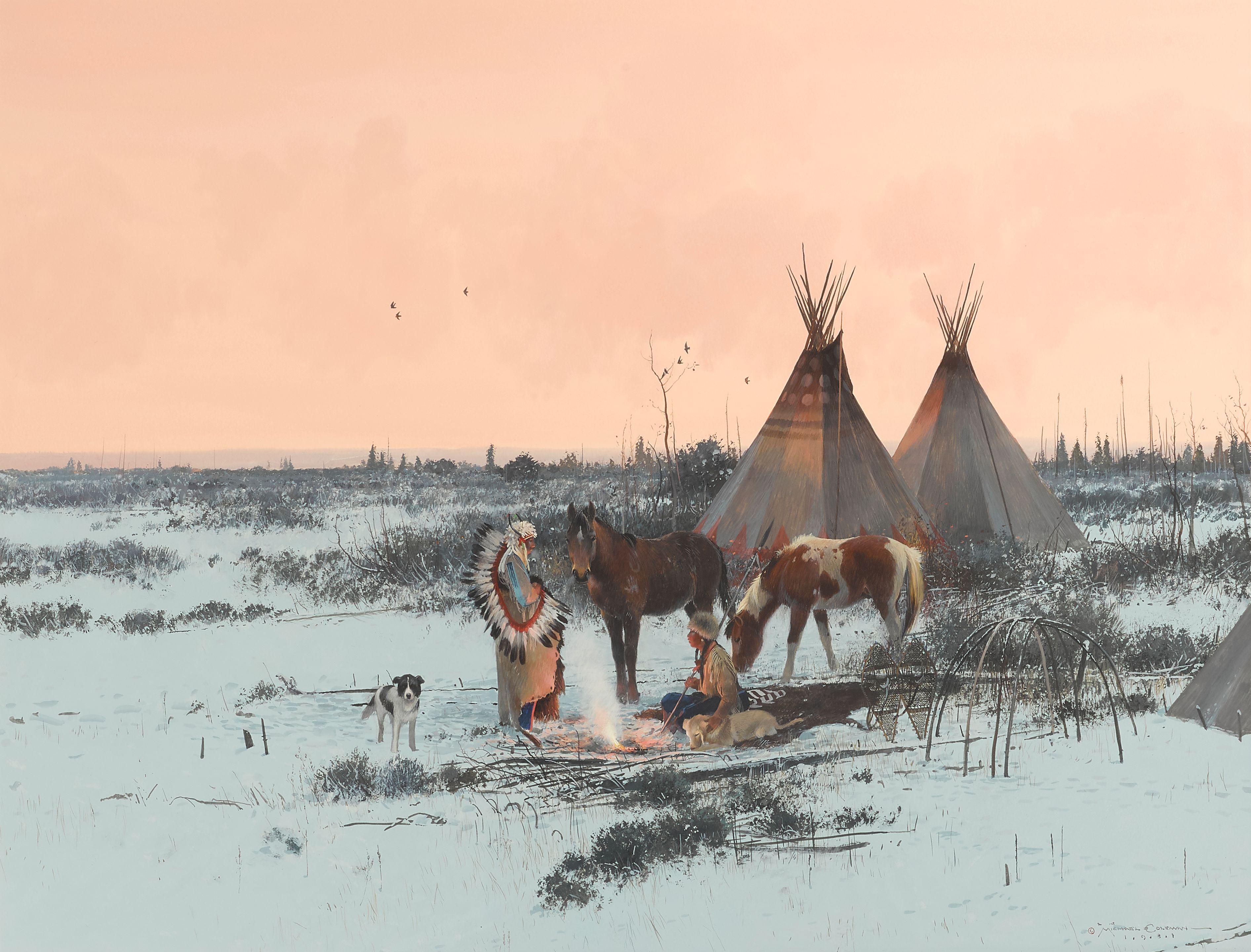 Michael Coleman - Blackfeet Camp