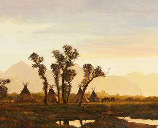 Michael Coleman - Blackfeet Encampment