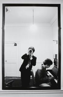 Michael Cooper - Self-Portrait With Mick Jagger At The Piano, 1966
