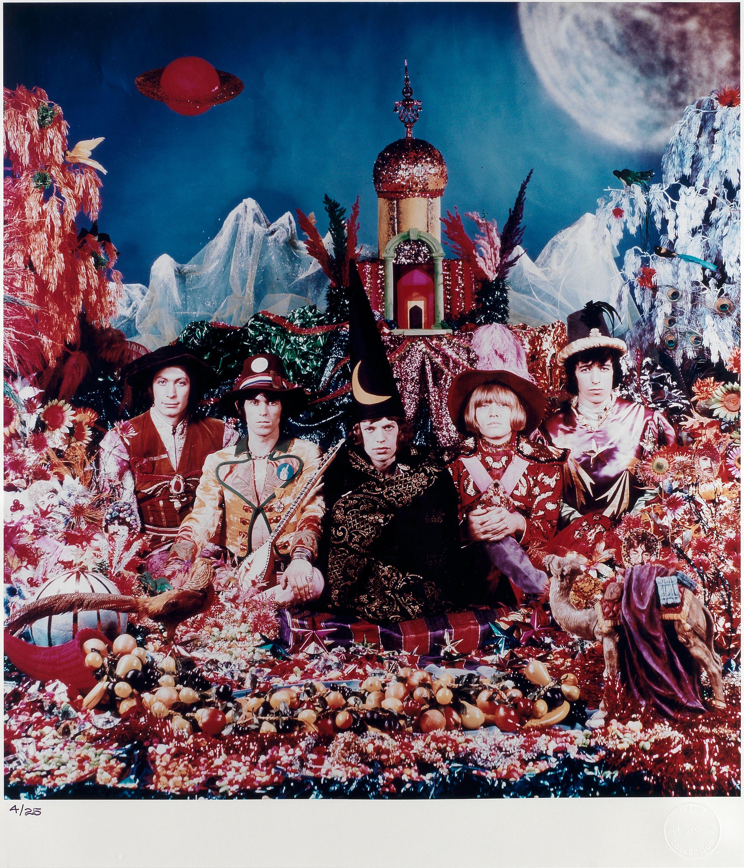 Michael Cooper - The Rolling Stones Satanic Majesties, 1967, printed later
