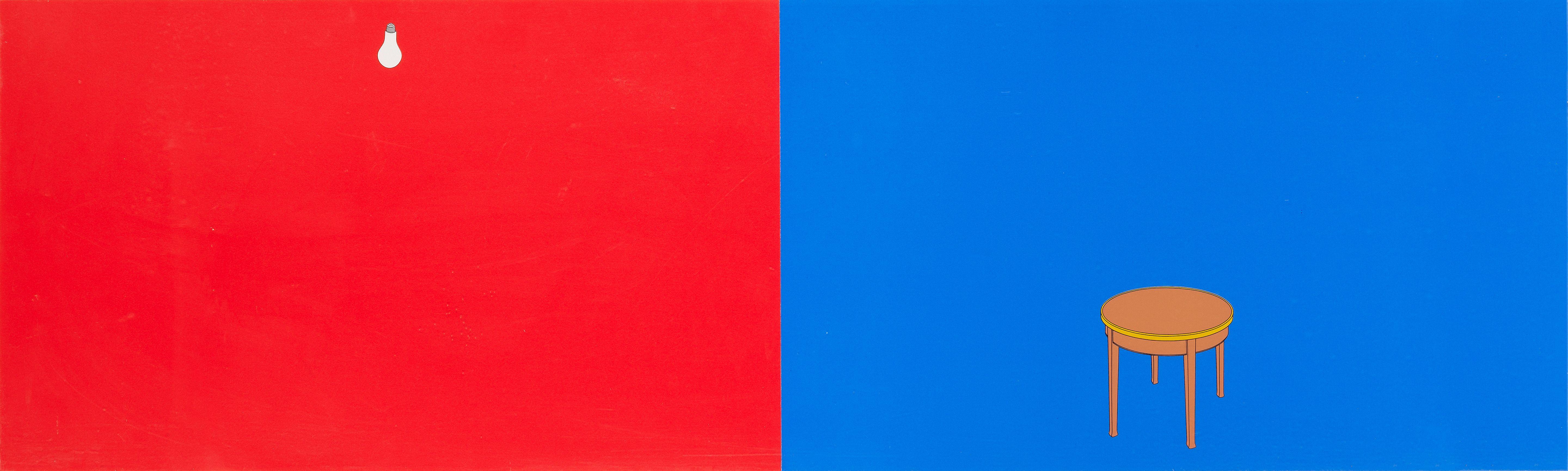 Michael Craig-Martin R.A. - Two Plates, From \'Book\'