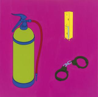 Michael Craig-Martin - Innocence And Experience (Fire Extinguisher)