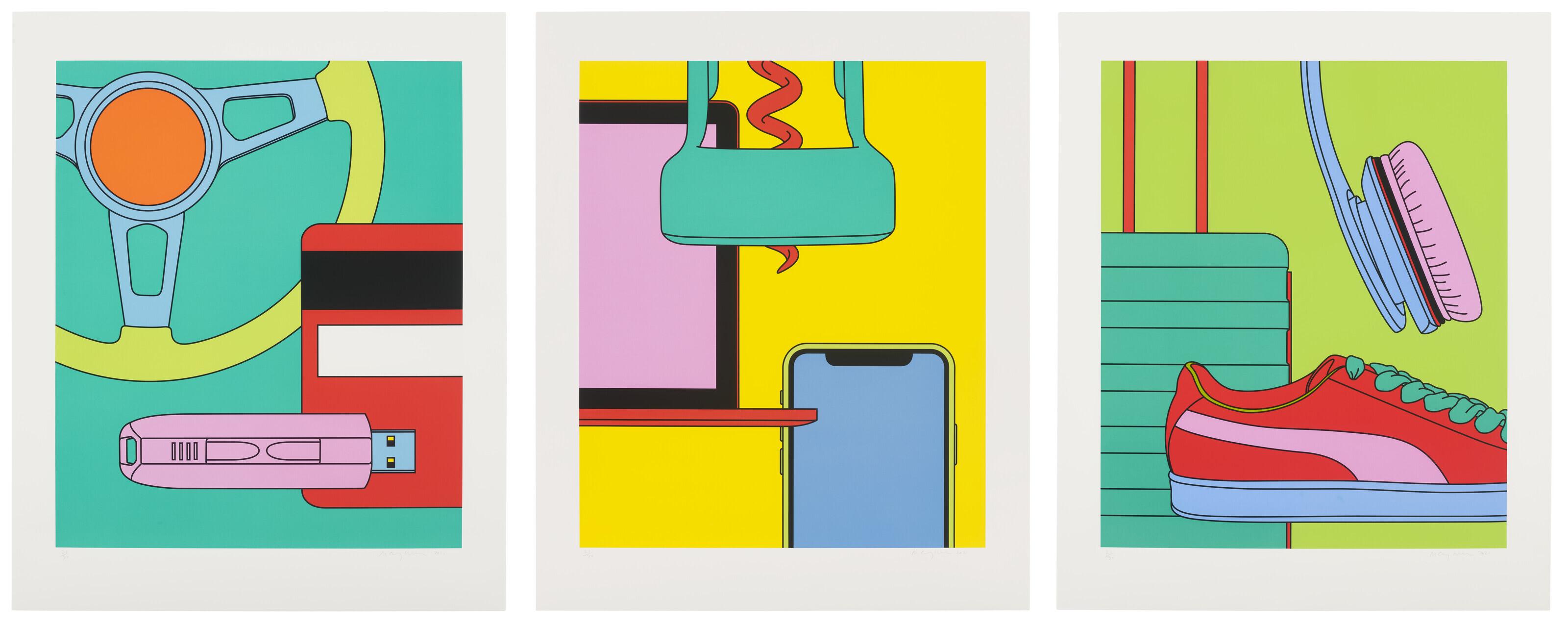 Michael Craig-Martin - Intimate Relations II