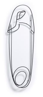 Michael Craig-Martin - Safety Pin