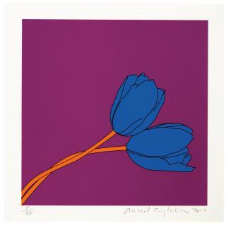 Michael Craig-Martin - Tulips (After Robert Mapplethorpe)
