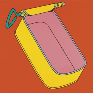 Michael Craig-Martin - Untitled (Sardine)