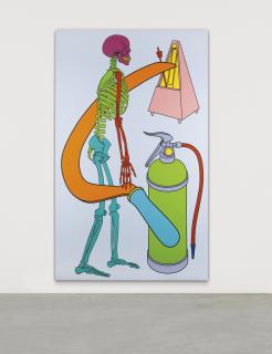 Michael Craig-Martin - Untitled (Skeleton)