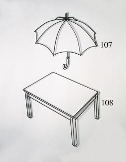 Michael Craig-Martin - Untitled (Small Table)