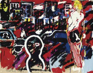 Michael Cullen, R.H.A. - Abstract figures, Berlin