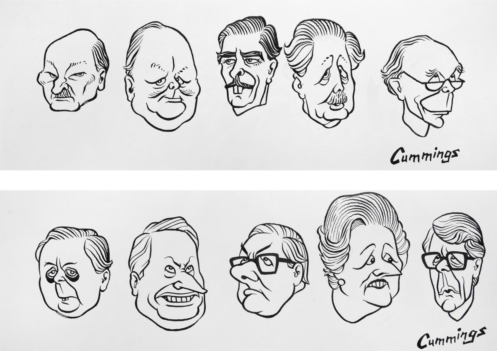 Michael Cummings - From Clement Attlee To John Major, Ten Prime Ministers