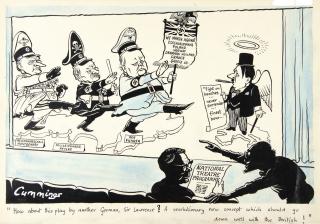 Michael Cummings - ‘How About This Play By Another German, Sir Lawrence? A Revolutionary New Concept Which Should Go Down Well With The British!’