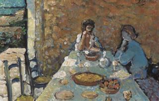 Michael D\'Aguilar - At the dining room table