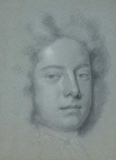 Michael Dahl - Portrait of A Gentleman, Bust-Length