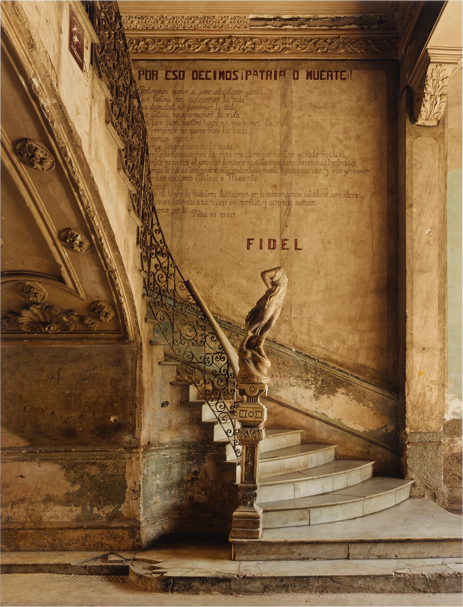 Michael Eastman - Fidel\'S Last Stairway, Havana