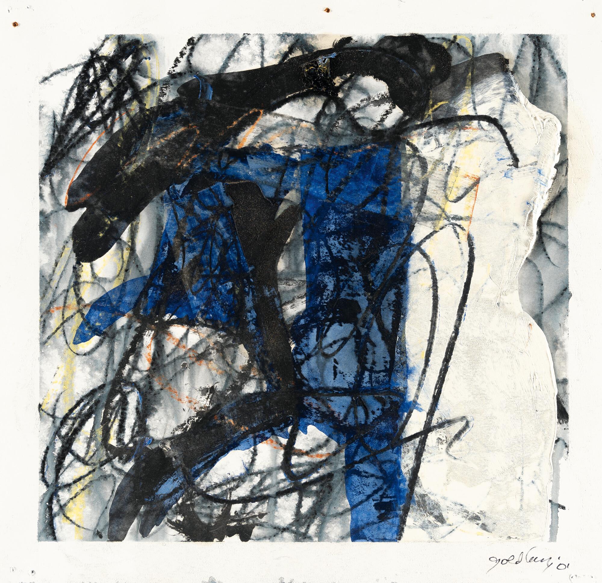 Michael Goldberg - 2 Bll.: Ohne Titel