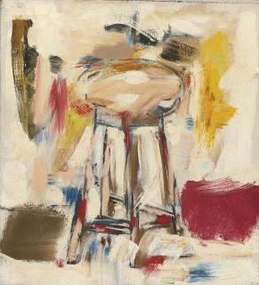 Michael Goldberg - Untitled (Stool)
