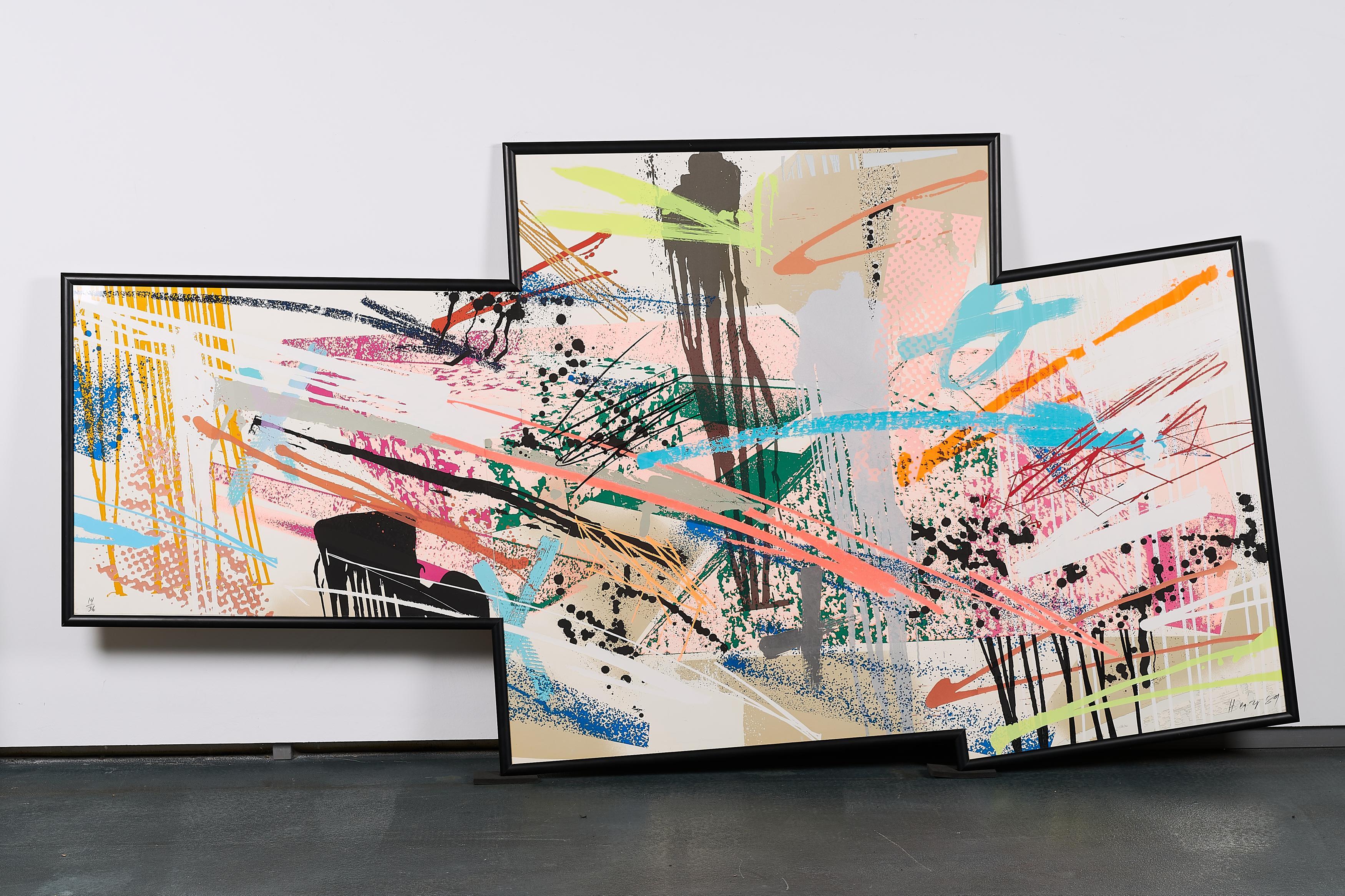 Michael Heizer - Dragged mass geometric (Rot).