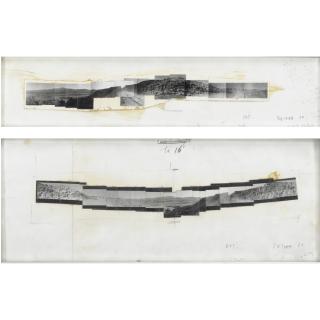 Michael Heizer - Drawing Double Negative - Interior
