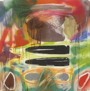 Michael Heizer - Posthistoric Drawing No. 10